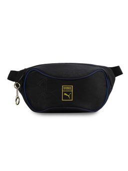 Puma - Unisex Black Sonic Adjustable Belt Bag with Keychain