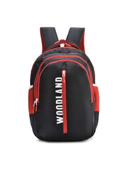WOODLAND - Unisex Black Colorblock Bagpack