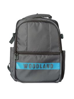 WOODLAND - Unisex Grey Solid Bagpack