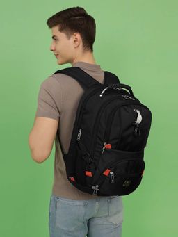Swiss Military - Unisex Black Solid 16 Inch Laptop Bagpack