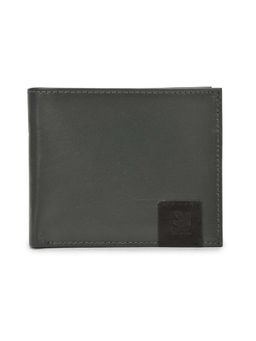 WOODLAND - Men Grey Solid Wallet