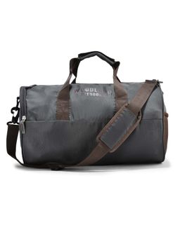 WOODLAND - Unisex Grey and Brown Duffle Bag