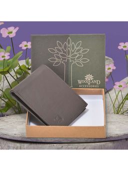 WOODLAND - Men Brown Solid Wallet