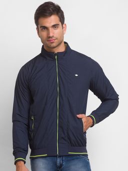 Being Human - Men Jacket Navy Blue Full Sleeves