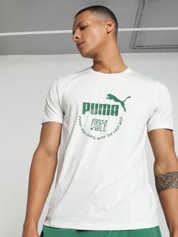 Puma - x FIRST MILE Mens Running T-shirt - Grey