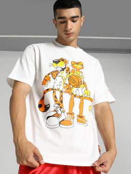 Puma - HOOPS x CHEETOS Mens Basketball T-shirt - White
