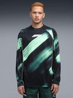 Puma - F1 LR Long sleeve Mens Jersey - Green