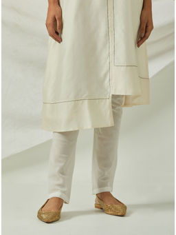 SMRITI GUPTA - Off White Cotton Pants