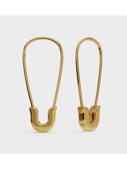 ANUSHKA JAIN JEWELLERY - Gold 925 Safety Pin Earrings