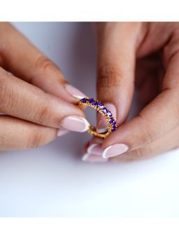 ANUSHKA JAIN JEWELLERY - Purple 925 Love Eternity Ring