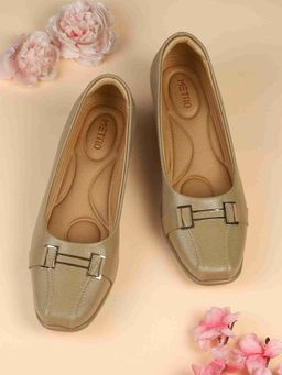 Metro - Women Beige Pump Heels