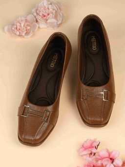 Metro - Women Brown Pump Heels