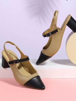 Mochi - Women Multi-Color Block Heels