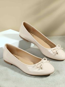 Metro - Women Beige Ballerina