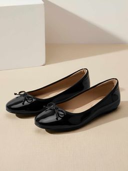 Metro - Women Black Ballerina