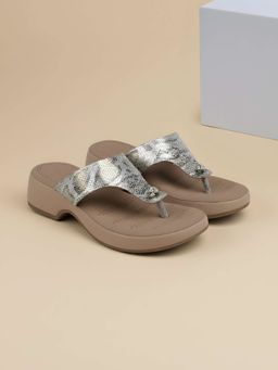 Metro - Women Silver Sandals