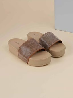 Metro - Women Beige Sandals