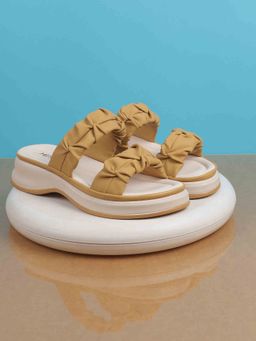 Metro - Women Yellow Sandals