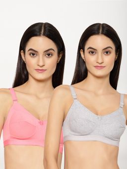 Floret - Wirefree Non-padded Seamless Bra - Multi-Color