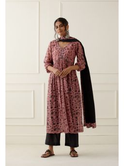 Ikshita Choudhary - Black Cotton Dupatta