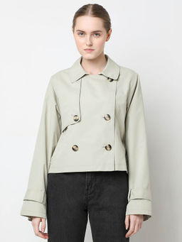 VERO MODA - Women's Beige Coat
