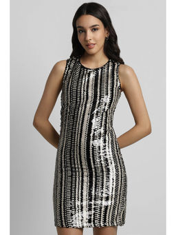 Allen Solly - Women Multi Sequined Party Dress