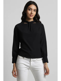 Allen Solly - Women Black Solid Casual Top