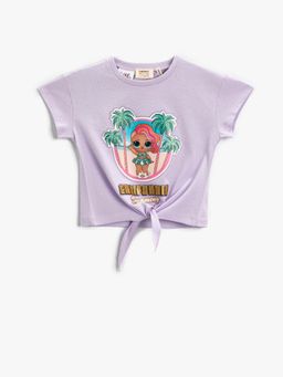Koton - Girls Lilac T-shirt