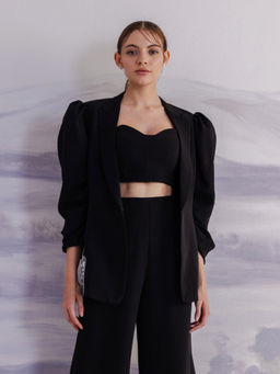 Orthodox - Black The Latin Chic Bralette and Blazer and Pant