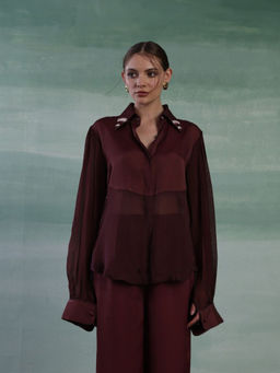 Orthodox - Wine Extended Shirt and Trouser