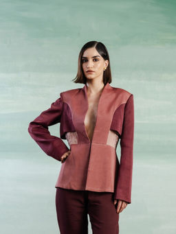Orthodox - Mauve Imperial Aura Blazer and Trouser