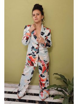 MANDIRA WIRK - Women Multicolour Tropical Suit and Pant
