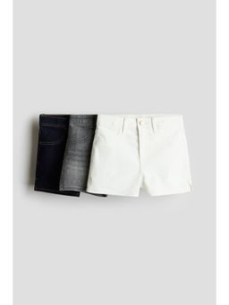 H&M - Girls 3-Pack Denim Shorts