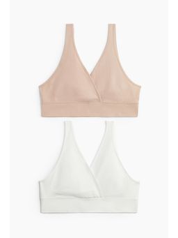 H&M - Women MAMA 2-Pack Seamless Nursing Bras