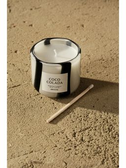 H&M - Black Scented candle in glass holder