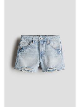 H&M - Girls Blue Denim Shorts