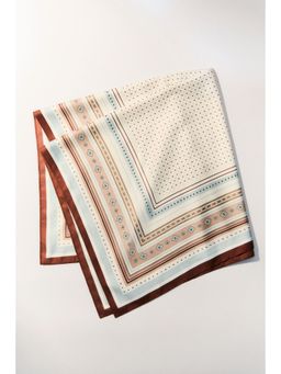H&M - Women White Patterned Scarf
