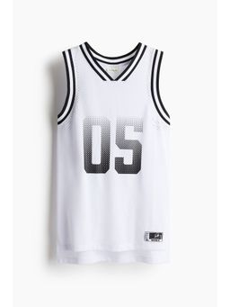 H&M - Boys White Sports Vest Top With Drymove