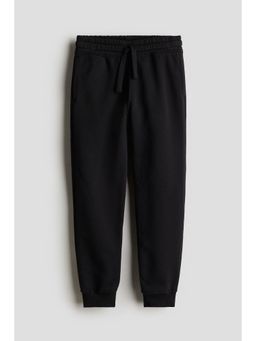 H&M - Boys Black Cotton Sweatshirt Joggers