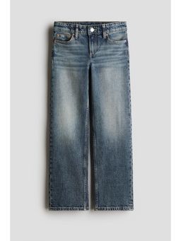 H&M - Girls Blue Straight Leg Jeans