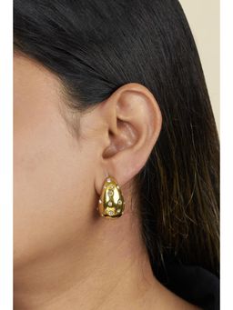 AMOSSH - Yami 18K Gold Plated Stone Drop Earrings