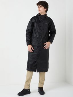 WILDCRAFT - Men Black Solid Rain Jacket