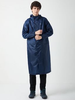 WILDCRAFT - Men Navy Blue Solid Rain Jacket