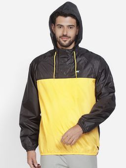 WILDCRAFT - Men Multi-Color Colorblock Rain Jacket
