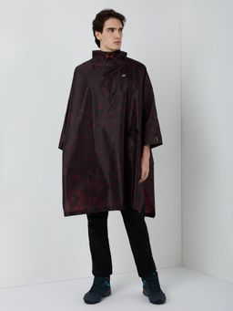WILDCRAFT - Men Maroon Printed Rain Jacket