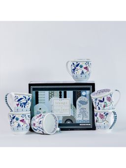 The Wishing Chair - Parrot Tulip Garden Fine China Mugs (200ml) (Pack of 6)