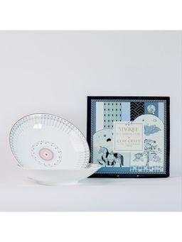 The Wishing Chair - River of Flowers Coupe Pasta Plates