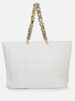 Haute Sauce - Women White Quilted Handbag