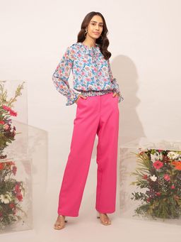 Twenty Dresses by Nykaa Fashion - Multicolor Floral Crop Top