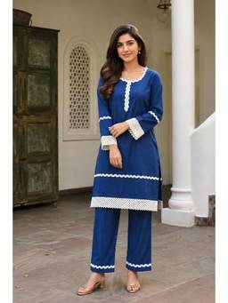 Mulmul - Cotton Enchant Kurta and Pant